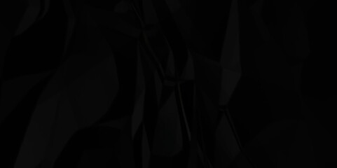Black paper texture is crumpled paper texture. Black crumpled and creased paper texture. Black crumpled blank paper texture. Grunge paper texture.