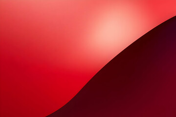 A smooth gradient of red hues creating an abstract, minimalist design.