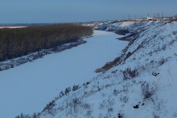 winter in the mountains
