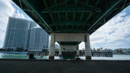 bridge over the river