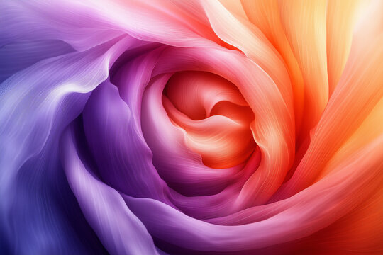 abstract close up of pink rose