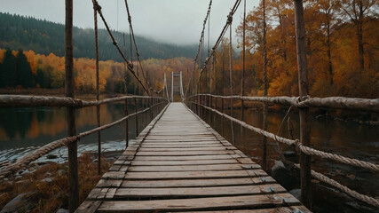 bridge over the river