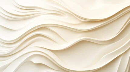 abstract, background wave, background, fluid, liquid of soft, cream-colored material creating a fluid, textured background.