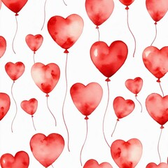 seamless pattern with hearts