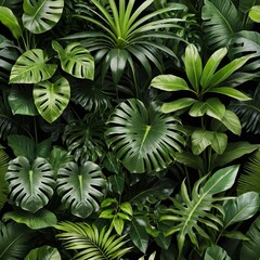 green leaves background