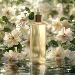 Luxurious Vanilla Lotion in Minimalist Design