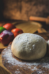 Pizza dough, pizza dough balls