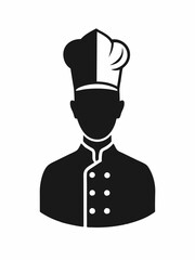 Chef Silhouette SVG.