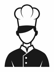 Chef Silhouette SVG.