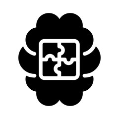 Cognitive Health glyph icon