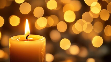 warm candlelight illuminating a backdrop filled with soft bokeh effects, symbolizing the festive spirit of diwali, creating an inviting and celebratory atmosphere rich in culture and tradition