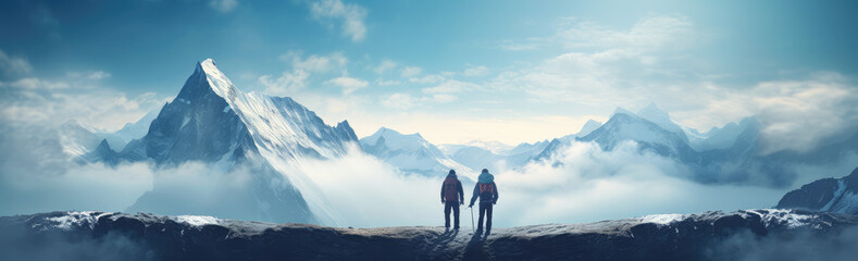 Conquering Summits: A Journey Amongst the Clouds
