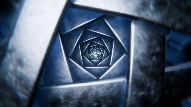 Abstract background, spiral, swirl, 3D illustration