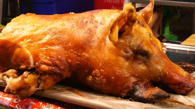 Roasted suckling pig