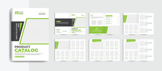 Product catalog or catalogue template design	