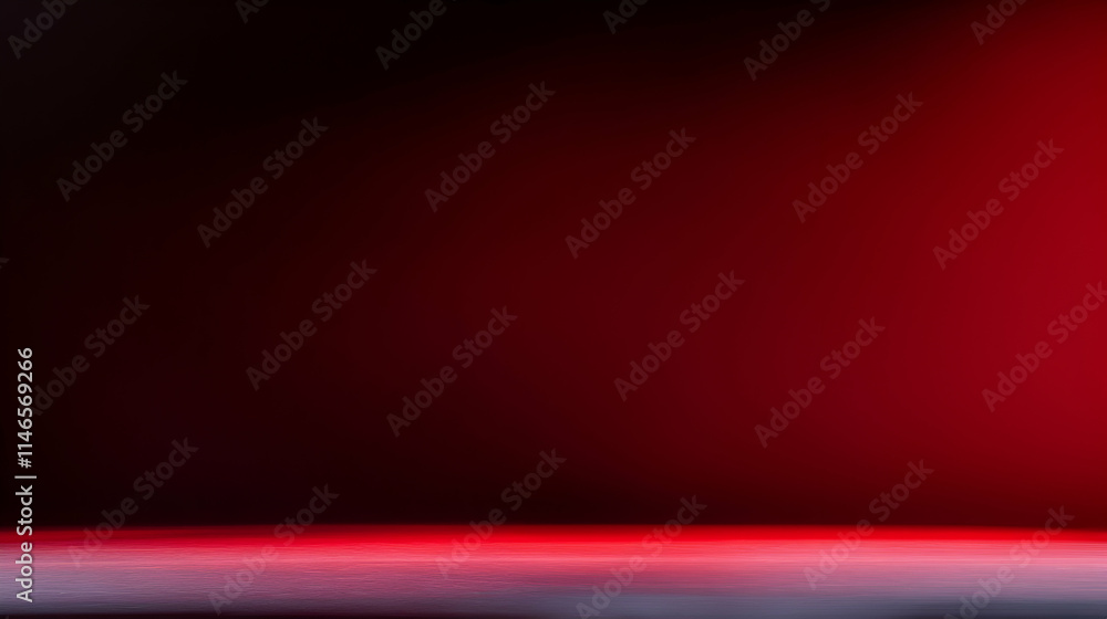 Poster abstract background featuring a smooth gradient of red and black tones for design uses.
