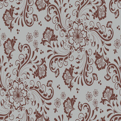 seamless pattern with paisley