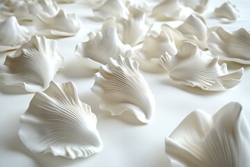 a new beautiful abstract smooth white background with lighting