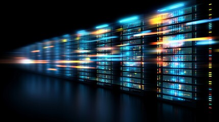 High Speed Data Transfer in Modern Server Room