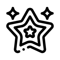 Star line icon