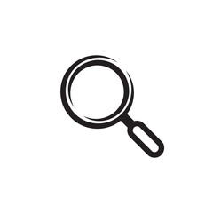 New Search icon vector for web and applications. Magnifying glass icon.