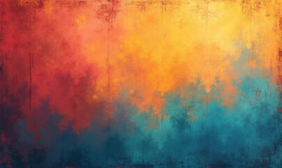 Fototapeta premium Color gradient grungy texture background