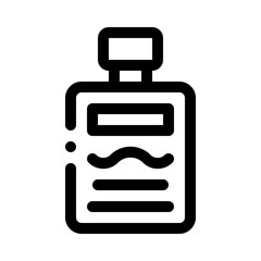 aftershave line icon