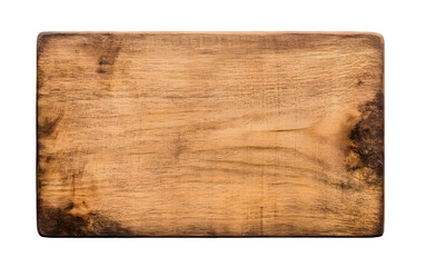 Rustic Wooden Cutting Board with Natural Texture
