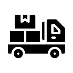 delivery glyph icon