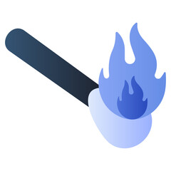 Trendy design icon of matchstick