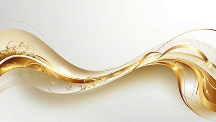 abstract background with waves
