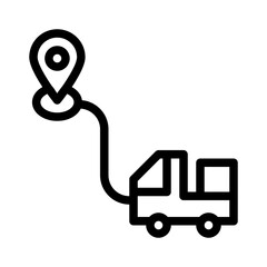 Navigation line icon