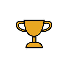 Trophy icon. Reward icon 
