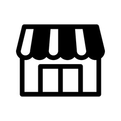シンプルなお店のアイコン