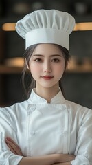 A chef in the kitchen