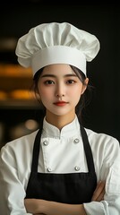 A chef in the kitchen