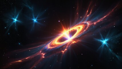 Obraz premium background with stars
