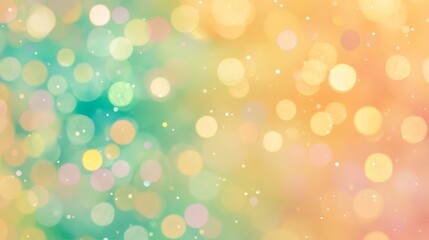 Obraz premium Pastel Bokeh Background Dreamy Soft Light Spots
