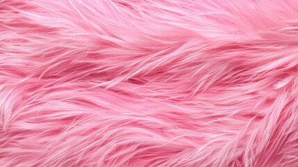 Fototapeta premium Soft and Fluffy Pink Fur Texture for Creative Projects