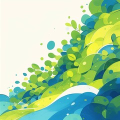 abstract background about nature