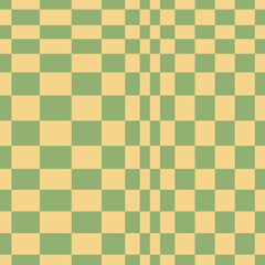 Psychedelic checkerboard poster