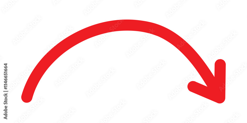 Poster right arrow pointer. right cursor design. arrow vector element.