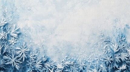 winter wonderland frosty background image