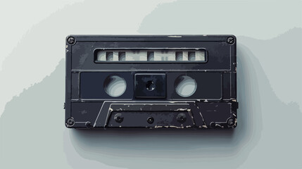 Vintage Audio Cassette Tape for Retro Music Lovers