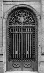 Old and beautiful ornate door