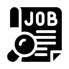 Job glyph icon