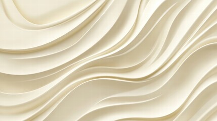 Obraz premium creamy beige abstract wave background