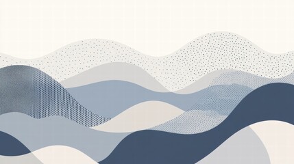 Fototapeta premium abstract blue wave background