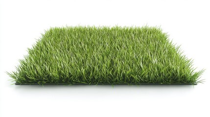 Thick Seamless Patch of Healthy Grass Mat