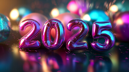Fototapeta na wymiar Nowy Rok, Sylwester, 2025,, Happy New Year